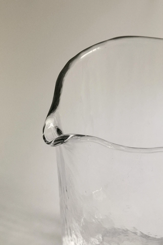 PICHET VERRE RECYCLABLE MARTELÉ