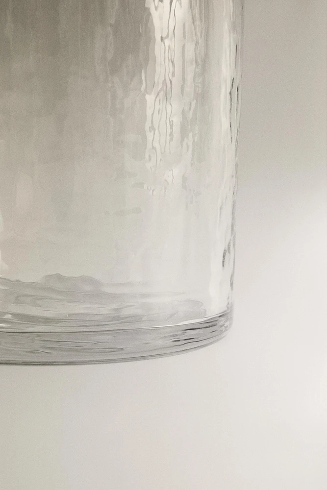 PICHET VERRE RECYCLABLE MARTELÉ