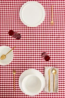 CHECK COTTON CHRISTMAS TABLECLOTH