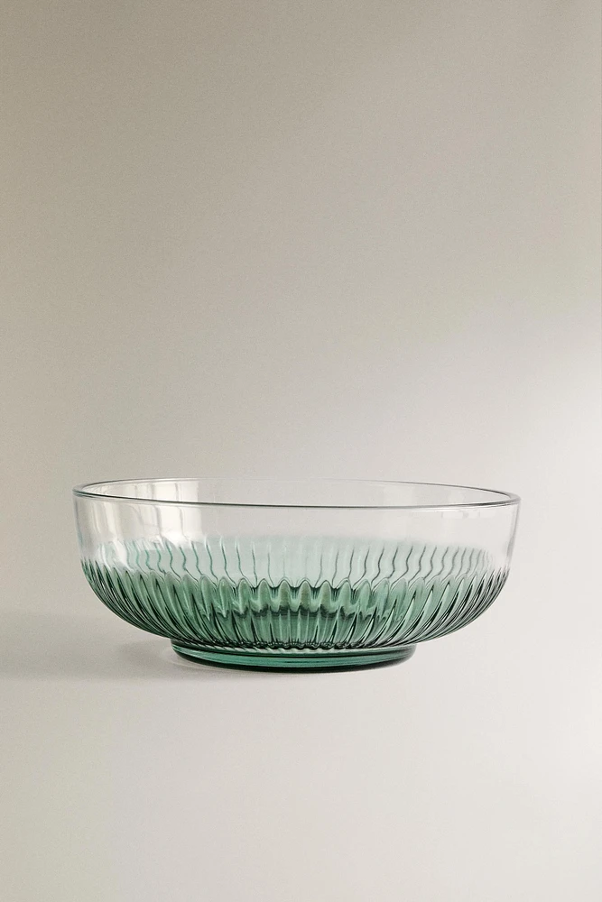 RAISED DESIGN SALAD BOWL