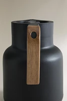 THERMOS WITH ACACIA HANDLE