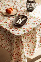 STRAWBERRY RESIN-COATED TABLECLOTH