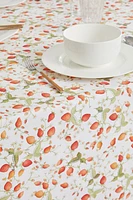 STRAWBERRY RESIN-COATED TABLECLOTH