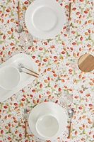 STRAWBERRY RESIN-COATED TABLECLOTH