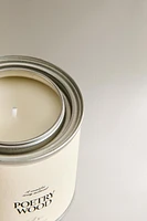 (230 G) POETRY WOOD SCENTED CANDLE