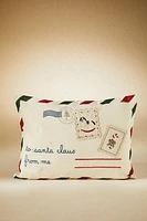 CHILDREN’S CHRISTMAS LETTER TO SANTA THROW PILLOW COVER