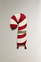 CHILDREN’S CHRISTMAS PILLOW WITH CANDY CANE