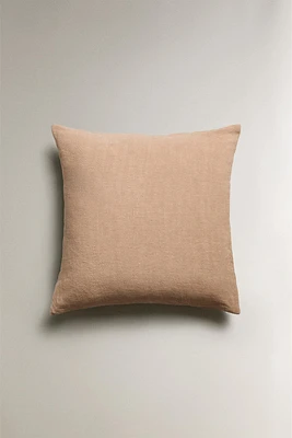 LINEN THROW PILLOW COVER