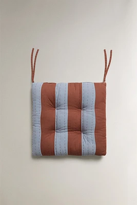 STRIPED SEAT CUSHION x COLLAGERIE