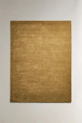 SHORT NAPE WOOL AREA RUG