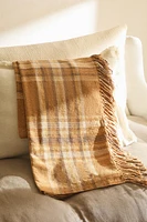 PLAID CHENILLE BLANKET