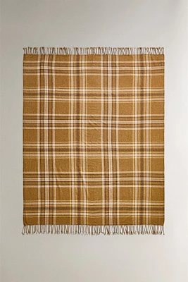 PLAID CHENILLE BLANKET