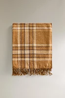 PLAID CHENILLE BLANKET