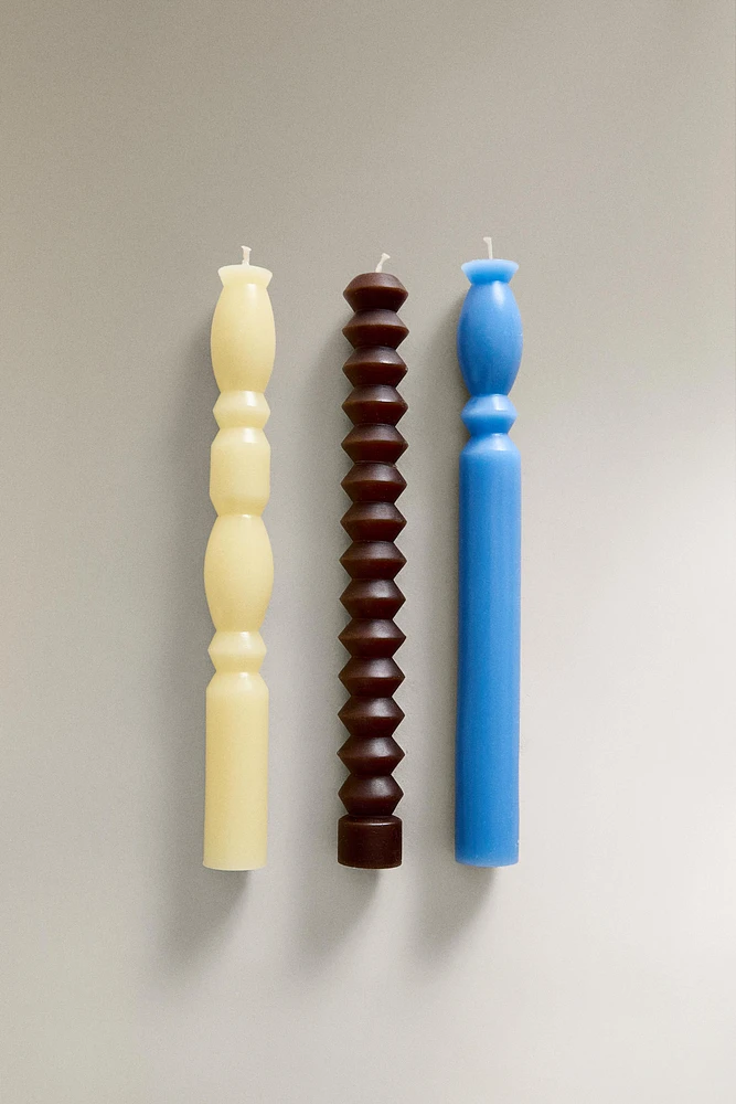 NANUSHKA TOTEM CANDLE PACK (PACK OF 3)