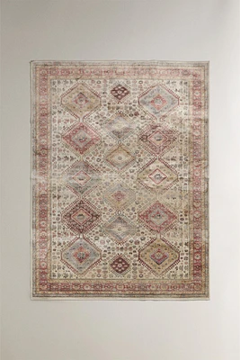 RECTANGULAR VINTAGE PRINT AREA RUG