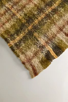 PLAID CHENILLE BLANKET