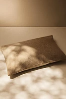 PLAIN LINEN THROW PILLOW COVER