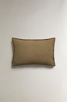 CHECK THROW PILLOW COVER