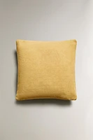 COTTON THROW PILLOW COVER