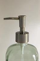 GREEN BATHROOM SOAP DISPENSER