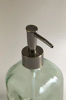 GREEN BATHROOM SOAP DISPENSER