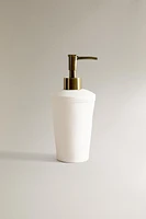 CERAMIC BATHROOM DISPENSER WITH BORDER