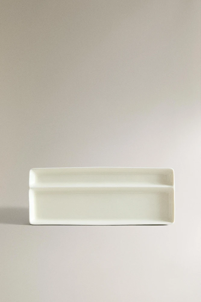 CERAMIC BATHROOM TRAY