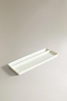 CERAMIC BATHROOM TRAY