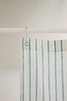 STRIPED SHOWER CURTAIN