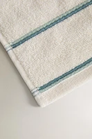 BATH TOWEL WITH CONTRAST BORDER