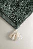 PACK OF JACQUARD HAND TOWELS WITH TASSELS (PACK 3)