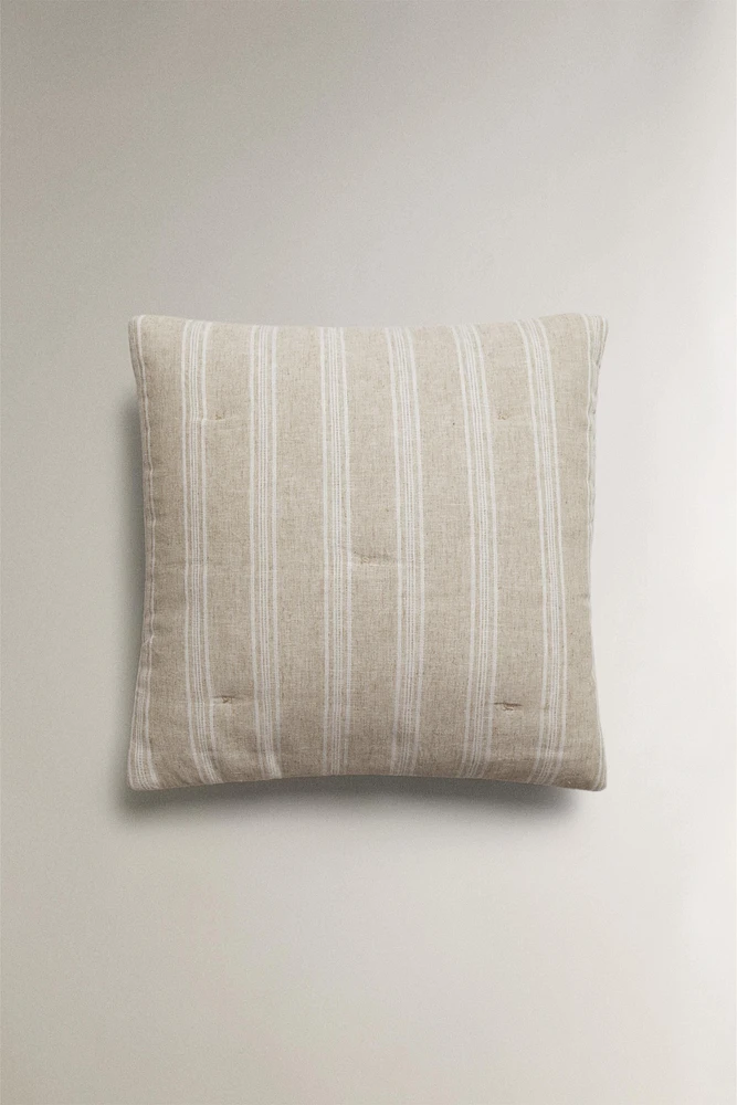 CHILDREN’S DYED LINEN THROW PILLOW COVER