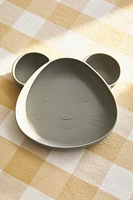 CHILDREN'S SILICONE MOUSE PLATE