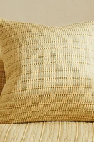 CHILDREN'S TEXTURED THROW PILLOW COVER