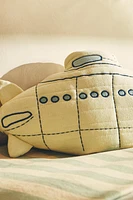 CHILDREN’S SUBMARINE THROW PILLOW