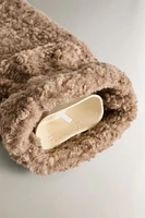 FAUX FUR HOT WATER BOTTLE