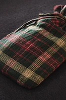 CHRISTMAS TARTAN HOT WATER BOTTLE