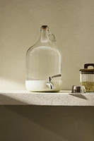 GLASS JAR BOTTLE WITH TAP