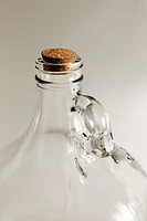 GLASS JAR BOTTLE WITH TAP