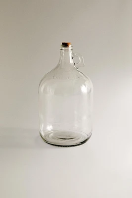 GLASS BOTTLE JAR