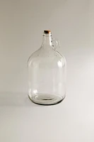 GLASS BOTTLE JAR