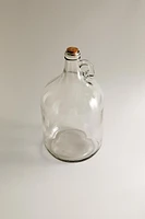 GLASS BOTTLE JAR