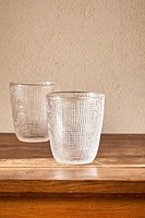 VERRE RELIEF VERRE RECYCLABLE