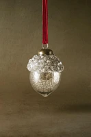 GLITTERY BELL CHRISTMAS TREE DECORATION