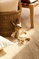 CORD RABBIT PET TOY