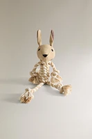 CORD RABBIT PET TOY