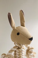 CORD RABBIT PET TOY