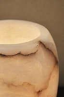 ALABASTER TABLE LAMP