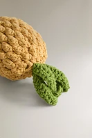 CROCHET PINEAPPLE PET TOY