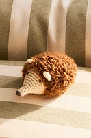 CROCHET HEDGEHOG PET TOY